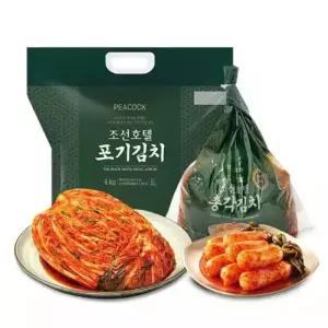 조선호텔 포기김치 4kg + 총각김치 1.5kg 100년의 역사 조선호텔에서 만든 프
