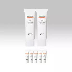 아이오페 UV 쉴드 선 프로텍터 듀오(50ml+50ml) SPF50+/PA++++ (증정) UV선 50ml(10ml X5ea)