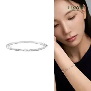 로이드 [정상가 59 900원] 에센셜 하프 테니스 뱅글 LLBS26101B