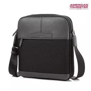 아메리칸투어리스터 세이브존07 BRITTON CROSS BAG BLACK 투톤 콤비 비즈니스 크로스백 DR509003