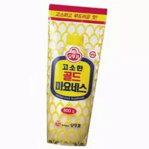 요리친구 오뚜기 골드 마요네즈(튜브) 800g