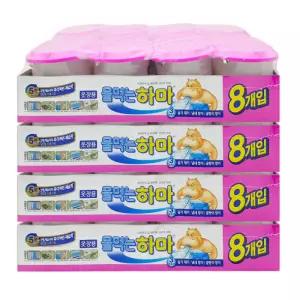 물먹는하마 옷장용525ml 7+1입 X 1개/제습제 8입 4개 (총32개 1개당 중량 300g 흡습량 525ml)