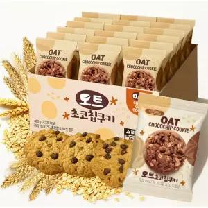 오즈랜드 오트초코칩 쿠키 480g(약40봉) / 초코쿠키 대용량간식 사무실간식