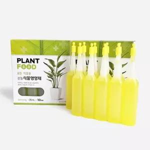 감동 식물영양제 35ml X 10개 모든식물용 양분공급 화초 화분 앰플형 지친 식물에 활력을 질소/인산/가리배합