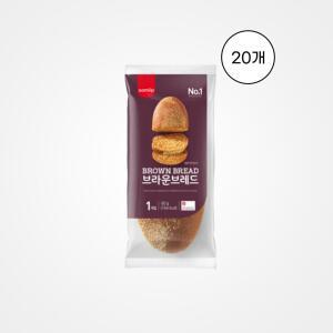 [삼립] 브라운브레드 60g, 20개