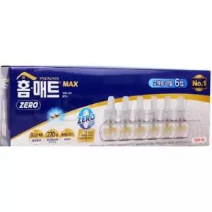 홈키파 홈매트 리퀴드 액상리필 45일x 6개 교체형 맥스 제로 전자 모기향 코스트코