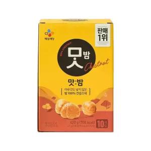 CJ 맛밤 건강간식 당도선별 간편섭취 42g 20개