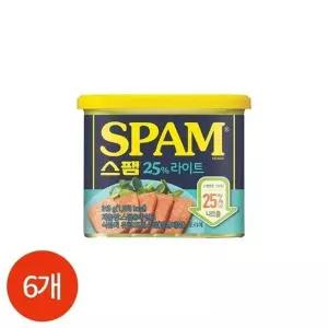 스팸 라이트 340g X 6개 (23657372)