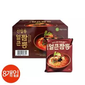CL 이가자연면 신길동 얼큰 짬뽕 223g x 8개