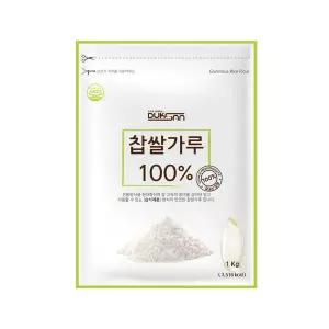 국산 습식 찹쌀가루 1kg 국내산 100% 분말 덕산식품