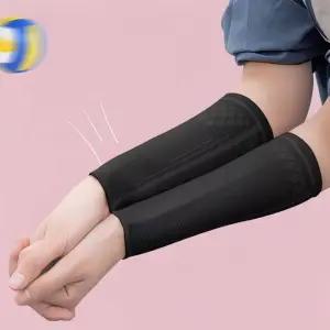 팔 세트 배구 보호대 스포츠 팔꿈치 밴드 헬스 아대