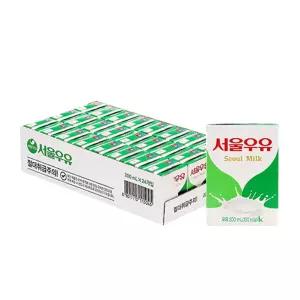서울우유 멸균우유 200ml 48개입