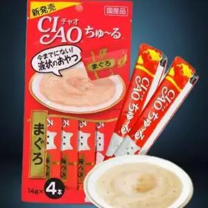 이나바 챠오츄르 SC-71 참치 4P 고양이간식 애묘간식