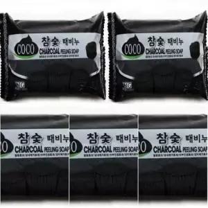 비누 때비누 참숯때비누5P