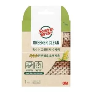 3M 내추럴 옥수수 그물망사 수세미