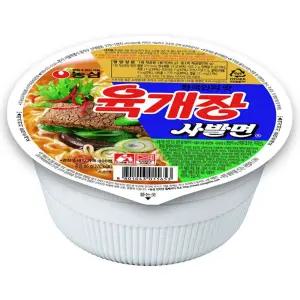 86gx24컵 농심 육개장사발면