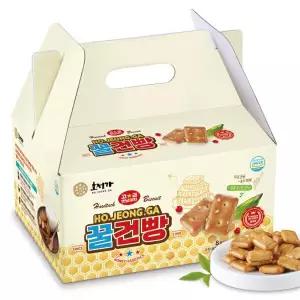 호정가 꿀건빵세트 (8봉지입) 640g / 달콤 고소한 별미 간식