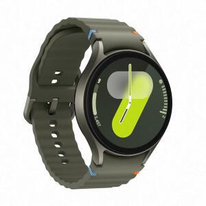 삼성호환 삼성제품호환 워치 7 44mm AI 스마트워치 1.5인치 AMOLED Wear OS 5 WiFi Bluetooth 심박수 수면 무호흡증 및 GPS 피트니스 트래커 국제 모델 L310 고속 충전기 그린
