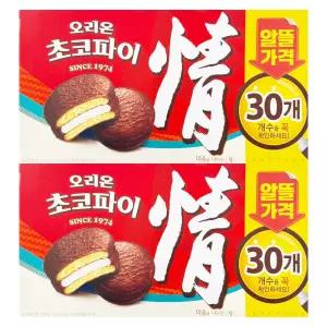 오리온 초코파이 정 39g x 30개 x 2개