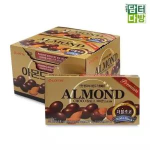 군것질 롯데 아몬드 초코볼 46g(10개입)