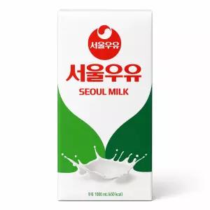 서울우유 멸균우유 1000ml x 10입 2박스 (총 20개)