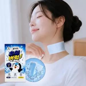 붙이면 냉감시트 아이스젤 추워버럭 쿨링패치 아이스패치 쿨패치 온가족 1팩(2매입) 여름 / 폭염대비