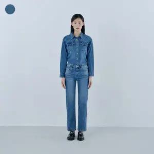 게스 YQ1D9060 코어 여성 M톤 스트레이트