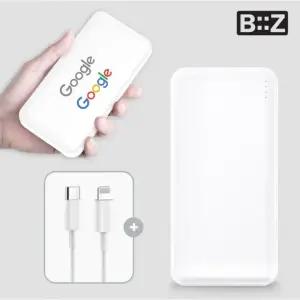 슬림듀얼 20000mAh 대용량 보조배터리 발열조끼 선풍기조끼 레이저각인인쇄