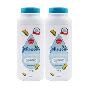 존슨즈 콘스타치 베이비 파우더 200g x 2개
