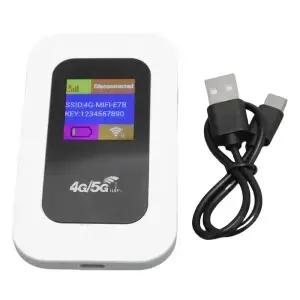 휴대용 WiFi 라우터 모바일 핫스팟 장치 300Mbps 고속 4G 5G 포켓 무선 네트워크 여행 캠핑