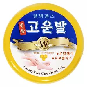 웰빙헬스 명품 고운발 크림 110g x 1개/각질제거/풋크림/웰빙헬스 명품고운발