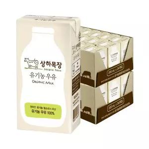 [상하목장][S]상하목장 유기농 멸균우유 200ml 48팩