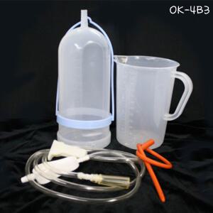 OK-4B3 관장기세트 + 실리콘관장기+ 관장주사기 배변 장청소 숙변