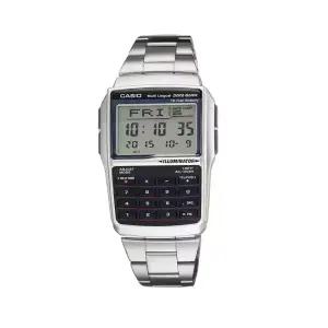 CASIO 카시오 DBC-32D-1A 메탈밴드 디지털 빈티지 데이터뱅크