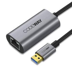 [코드웨이] USB 3.0 노트북 랜선 연결 젠더