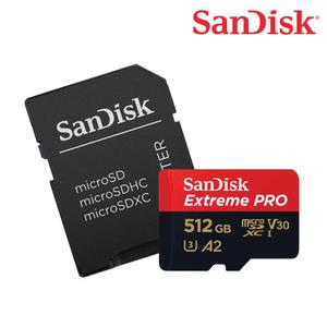Sandisk Micro SD Extreme Pro 고급형 디지털 카메라 DSLR 512G 메모리 카드 512 /QXCD 512GB
