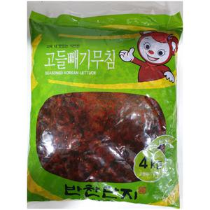 반찬단지 고들빼기 무침 4kg 1개