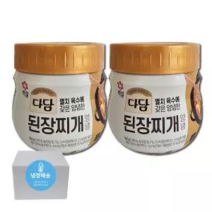 된장찌개 양념 840g X 2개 찌개양념 아이스박스포장 다담된장찌개