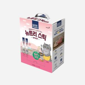 뉴트리플랜 뉴트리스틱 참치연어 1.4kg 100p 고양이 간식