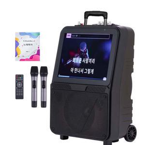 AV-1000  가정용 노래방 기기 반주기 셋트 마이크 1+1  펜션 가정 단체모임