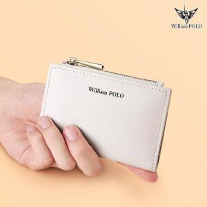 윌리엄폴로(WilliamPOLO) 여자 반지갑 여성 카드 동전 가죽 미니 폴로 218133
