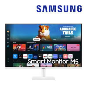 삼성전자 M5 M50D S32DM501 화이트 32인치 스마트 TV 모니터 OTT 넷플릭스 유튜브 미러링