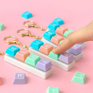 MBTI 키보드 키링 만들기 키홀더 핸드폰 줄 차 가방 장식 열쇠 고리