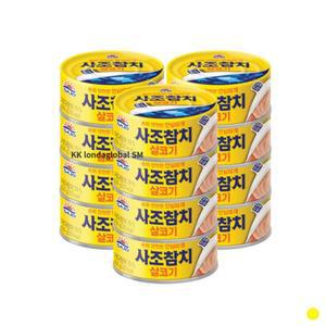 사조 살코기 참치 통조림 반찬 안심따개 100g X 12캔