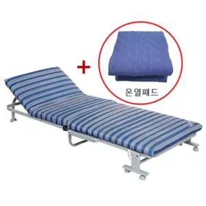 강력추천-싱글사이즈 라꾸라꾸 온열패드 포함 접이식 침대