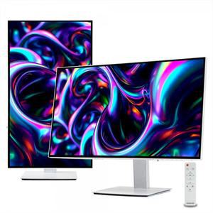 크로스오버 27USD850 IPS4K UHD 4면제로 화이트 멀티스탠드 무결점