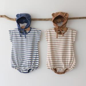 코니곰 보넷 슈트 / 아기옷 신생아옷 바디슈트 바디수트