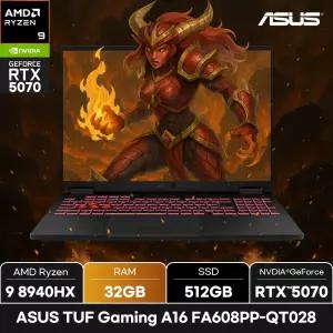 ASUS TUF Gaming A16 FA608PP-QT028/RAM 32GB/WIN11/ +마우스증정