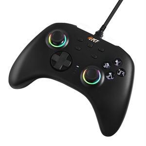 닌텐도 PC 폰 호환 게임패드 유선 컨트롤러 GC01블랙