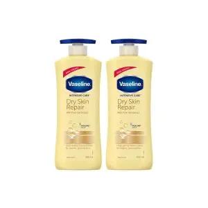 바세린 인텐시브 케어 드라이 스킨 리페어 로션 400ml 2개